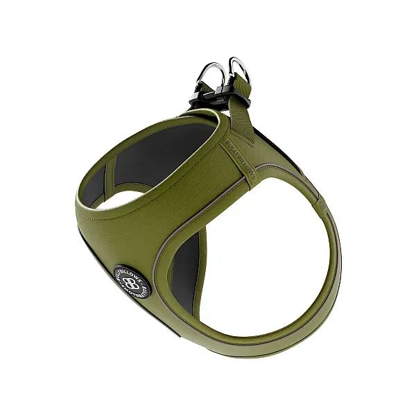 BullyBillows Step in Harness - Olive Green - XL 53-58cm