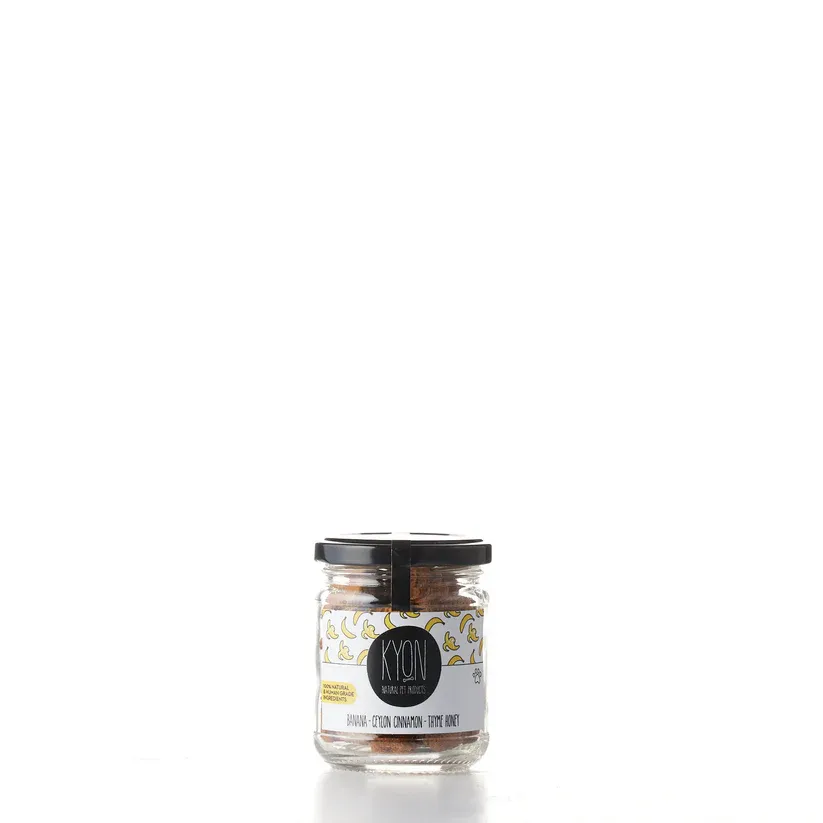 Kyon Treats With Banana – Ceylon Cinnamon – Thyme honey Λιχουδιές Σκύλου Small 75gr