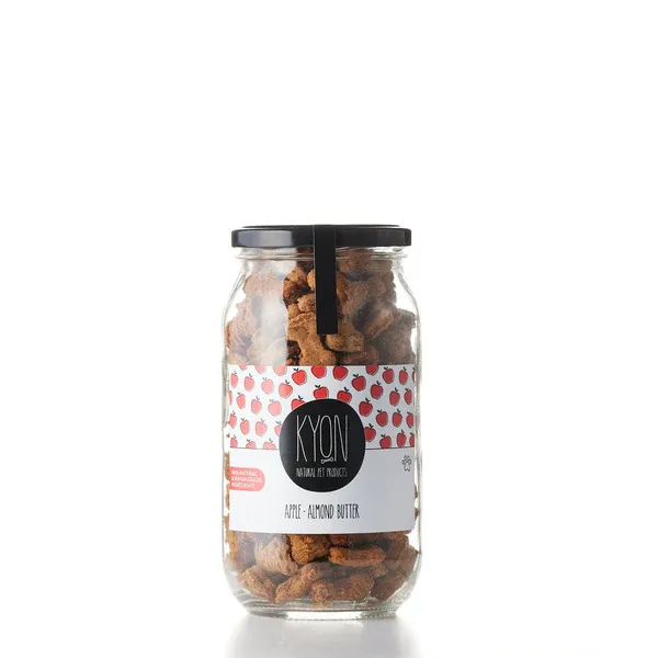Kyon Vegan Treats with Apple & Almond Butter Λιχουδιές Σκύλου Large 400gr