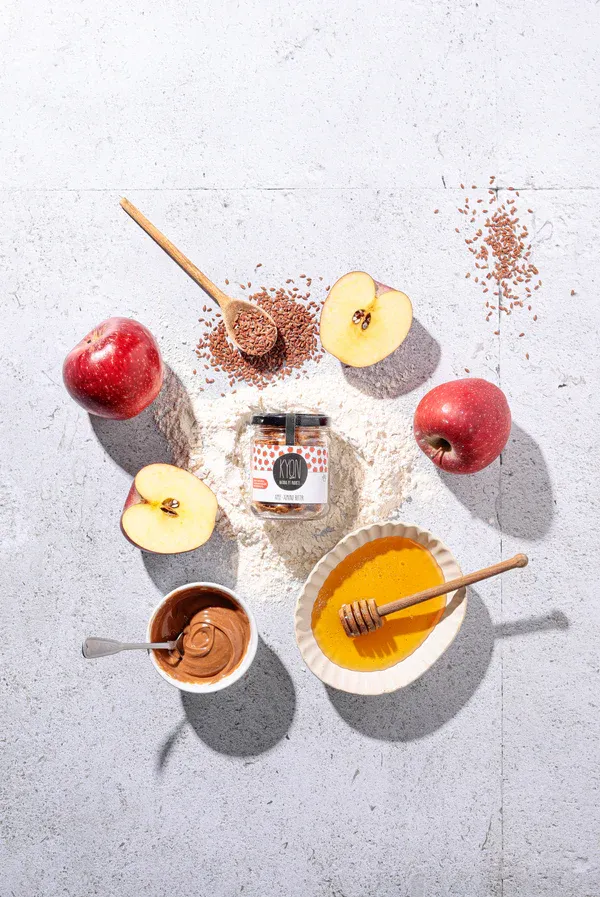 Kyon Vegan Treats with Apple & Almond Butter Λιχουδιές Σκύλου Large 400gr