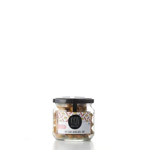 Kyon Treats With Roast bacon – Graviera Cheese – Thyme Λιχουδιές Σκύλου Medium 140gr