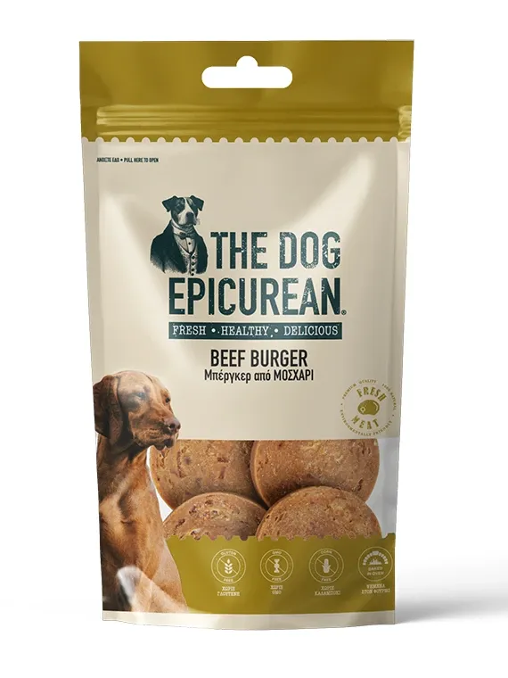The Dog Epicurean BEEF burger