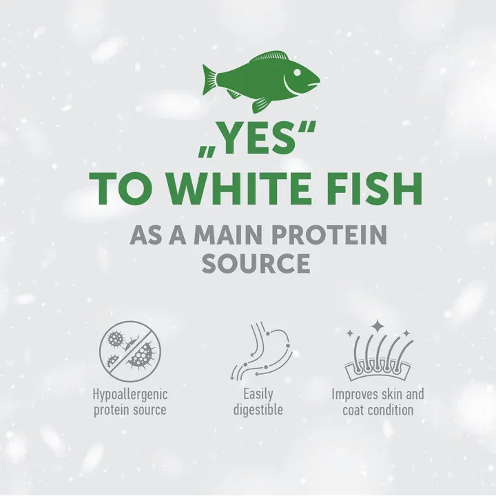 Nature's Protection Superior Care White Dogs Grain Free Adult Hypoallergenic Dental with White Fish 150gr