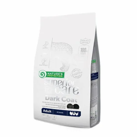 Nature's Protection Superior Care Dark Coat Adult All Breeds with Poultry 1.5kg