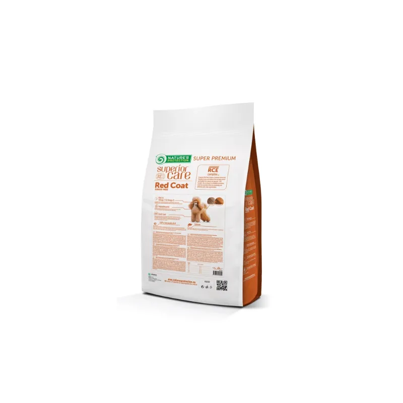 Nature’s Protection Red Coat Grain Free Salmon Adult Small Breed 1,5kg